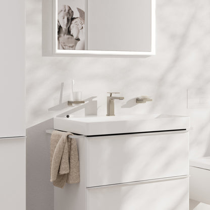 HANSGROHE 73014821 Tecturis E Single-Hole Faucet 110 with Pop-Up Drain, 1.2 GPM - Brushed Nickel