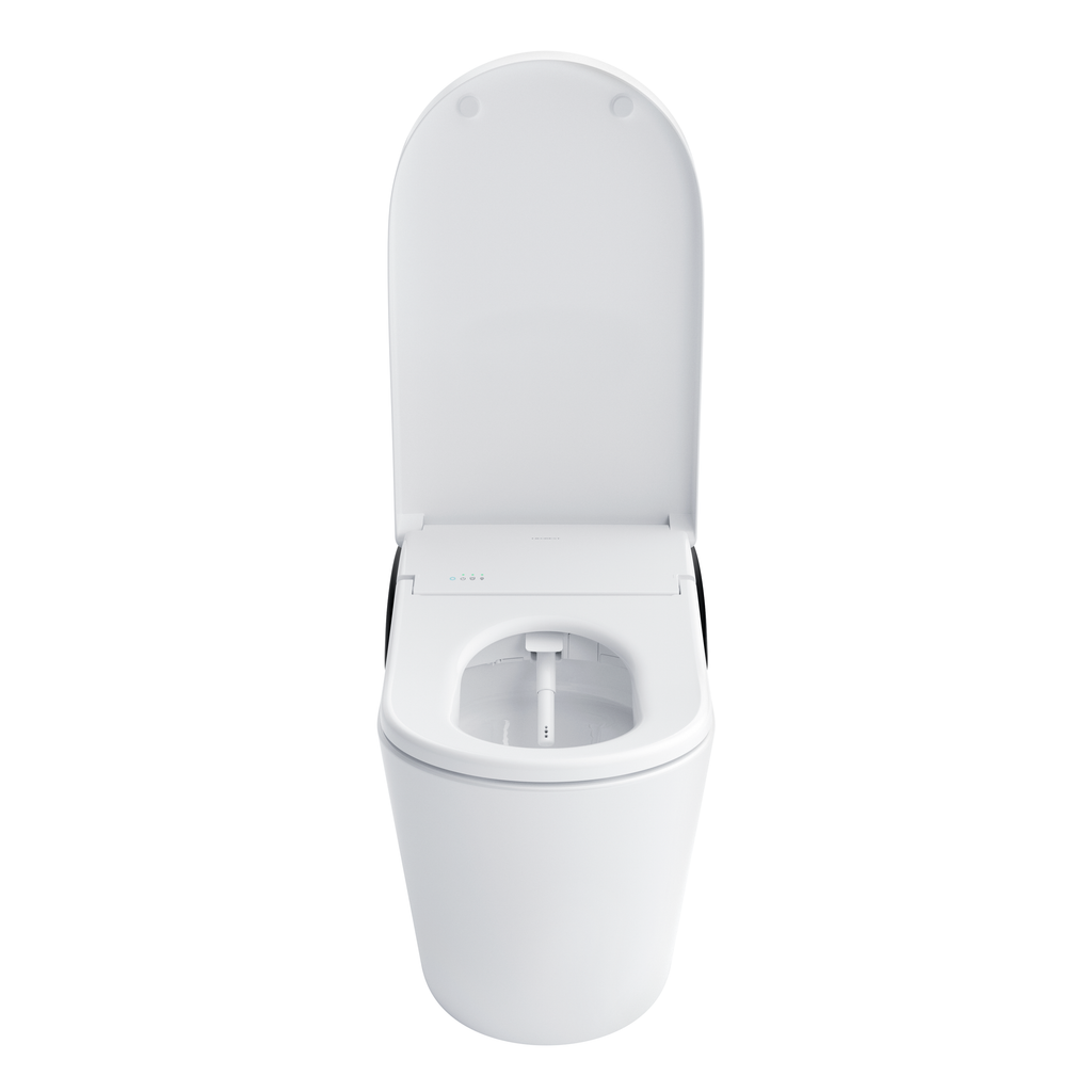 TOTO MS8732CUMFG#01B Neorest Ls Dual Flush 1.0 Or 0.8 Gf Integrated Bidet Toilet - Cotton White