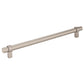 JEFFREY ALEXANDER 5224SN Key Grande 224 mm Center-to-Center Bar Pull - Satin Nickel