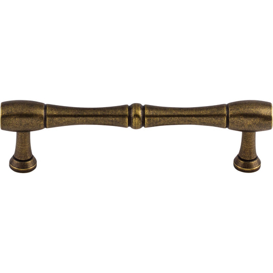 TOP KNOBS M726-96 Nouveau Bamboo 3 3/4" Center to Center Bar Pull - German Bronze