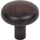 JEFFREY ALEXANDER 329DBAC Loxley 1-1/4" Diameter Mushroom Knob - Brushed Oil Rubbed Bronze