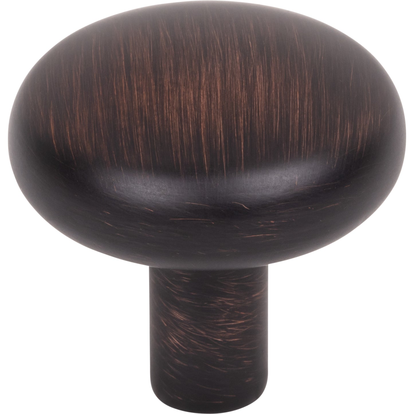 JEFFREY ALEXANDER 329DBAC Loxley 1-1/4" Diameter Mushroom Knob - Brushed Oil Rubbed Bronze