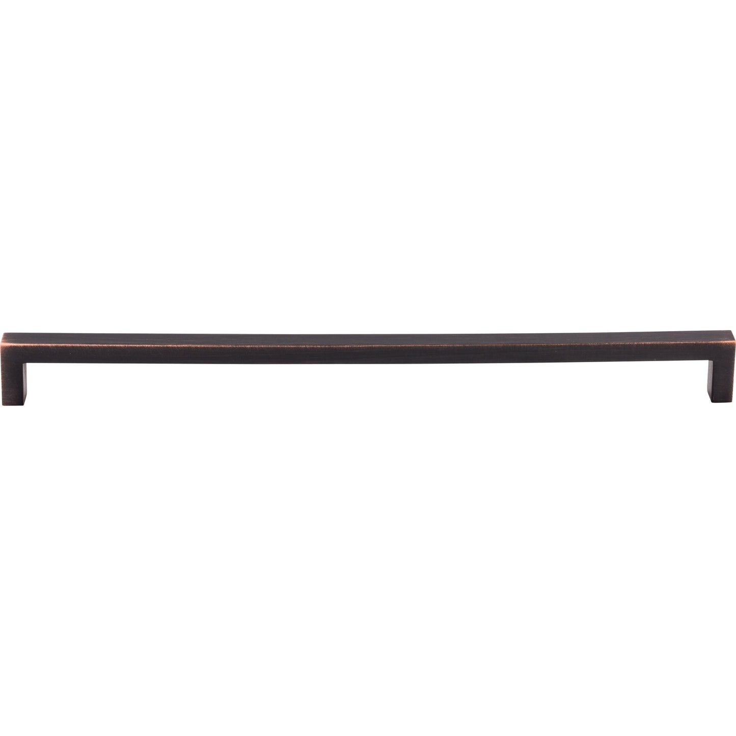 TOP KNOBS M2150 Square Bar 12 5/8" Center to Center Bar Pull - Tuscan Bronze