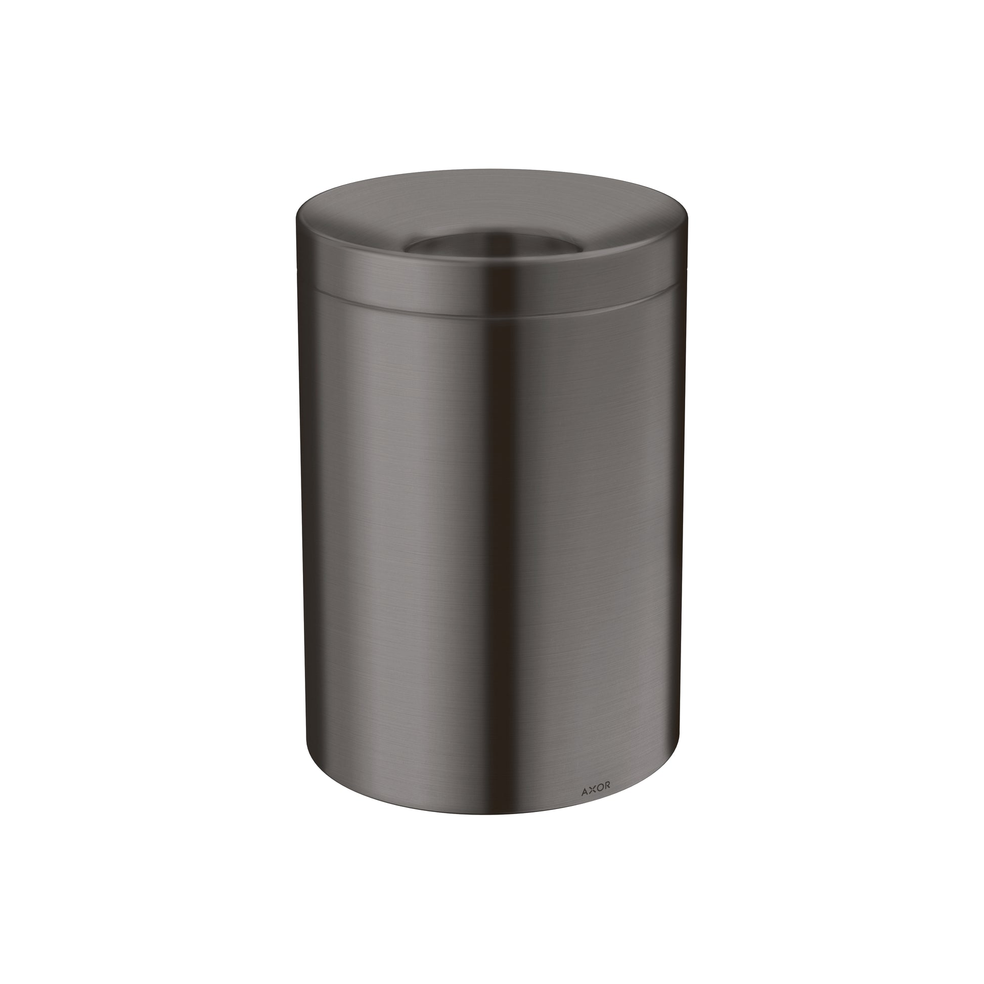 AXOR 42872340 Universal Circular Waste Bin - Brushed Black Chrome