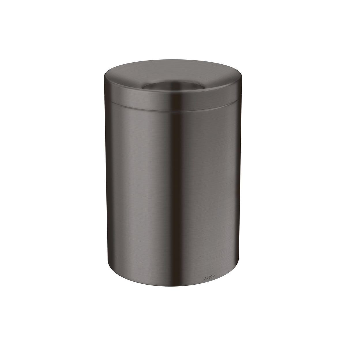 AXOR 42872340 Universal Circular Waste Bin - Brushed Black Chrome