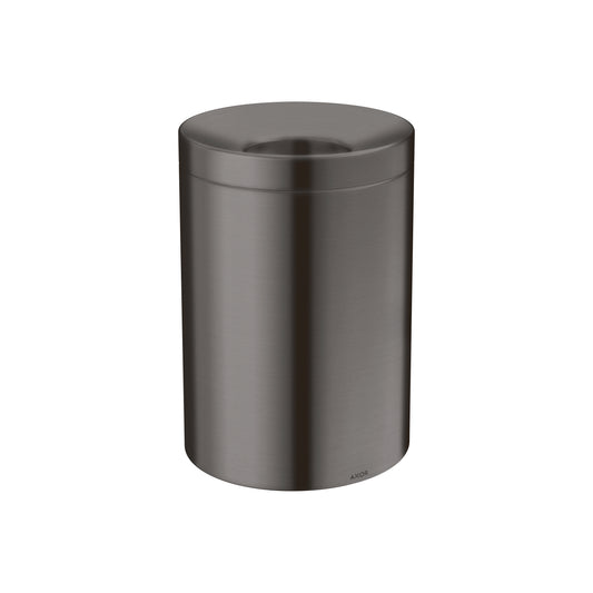 AXOR 42872340 Universal Circular Waste Bin - Brushed Black Chrome