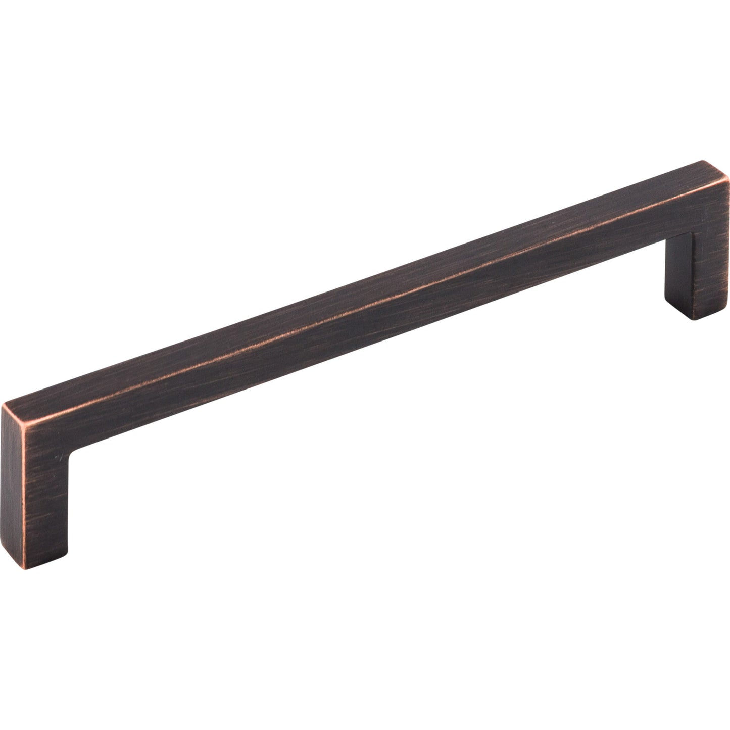 TOP KNOBS M1835 Square Bar 6 5/16" Center to Center Bar Pull - Tuscan Bronze