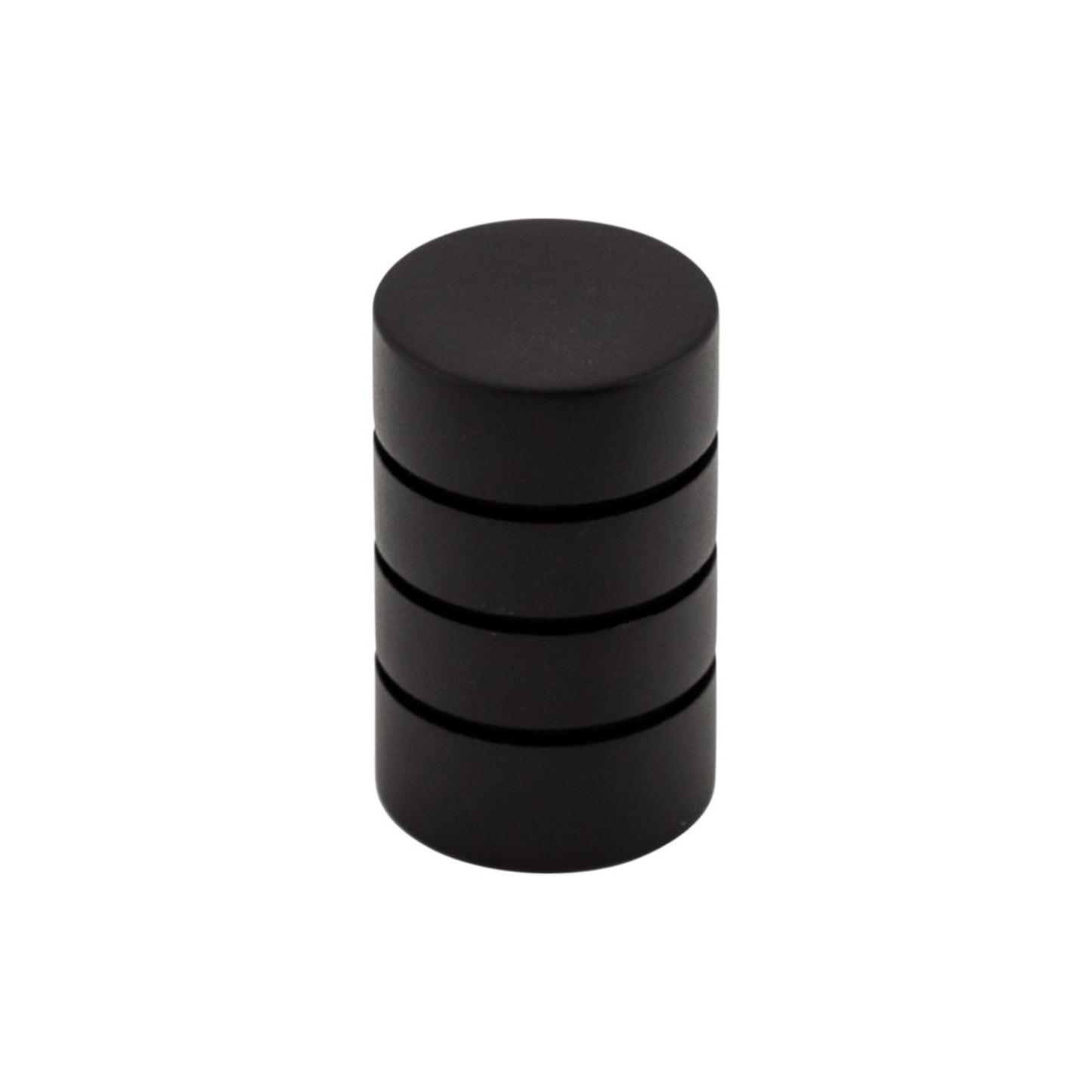 TOP KNOBS M578 Stacked 5/8" Diameter Round Knob - Flat Black