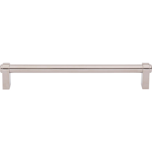 TOP KNOBS TK3213PN Lawrence 7 9/16" Center to Center Bar Pull - Polished Nickel