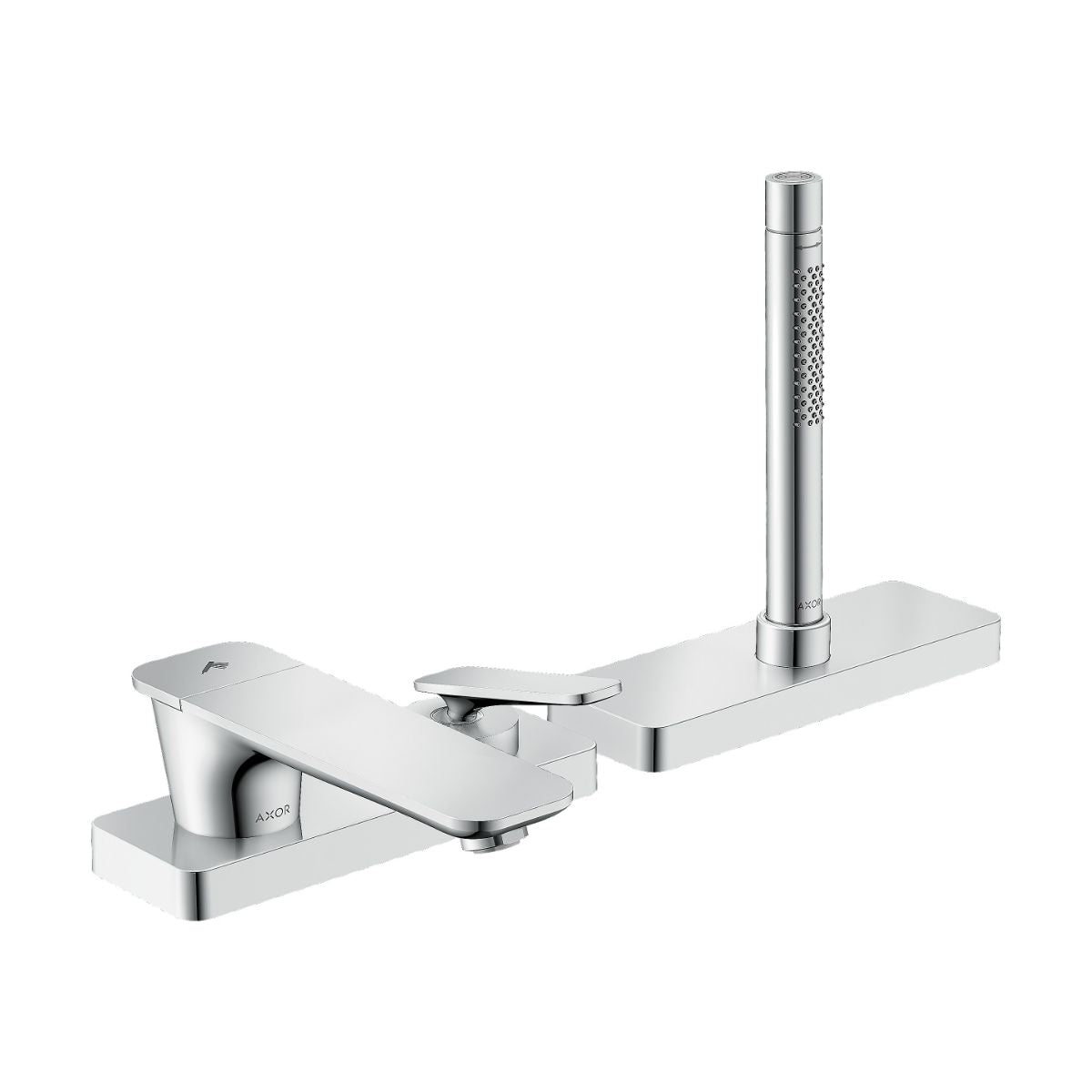 AXOR 49430001 Citterio C 3-Hole Roman Tub Set Trim with 1.75 GPM Handshower and Sbox - Chrome