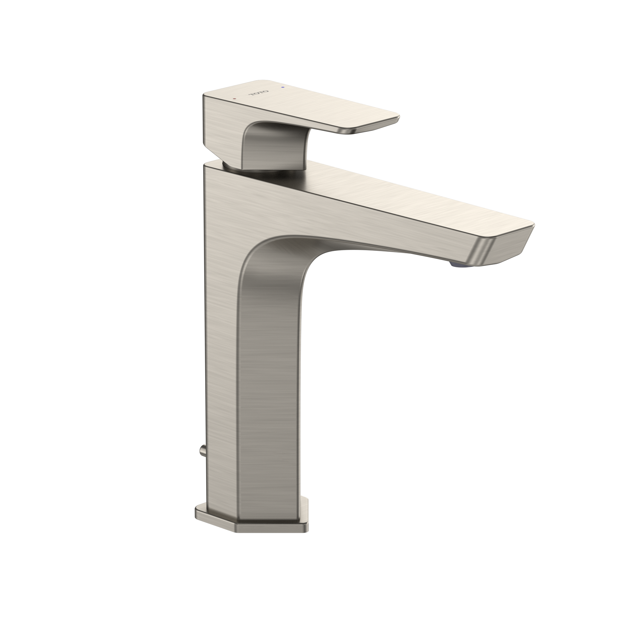 TOTO TLG07303U#BN Ge 1.2 Gpm Single Handle Semi-Vessel Bathroom Sink Faucet With Comfort Glide Technology - Brushed Nickel