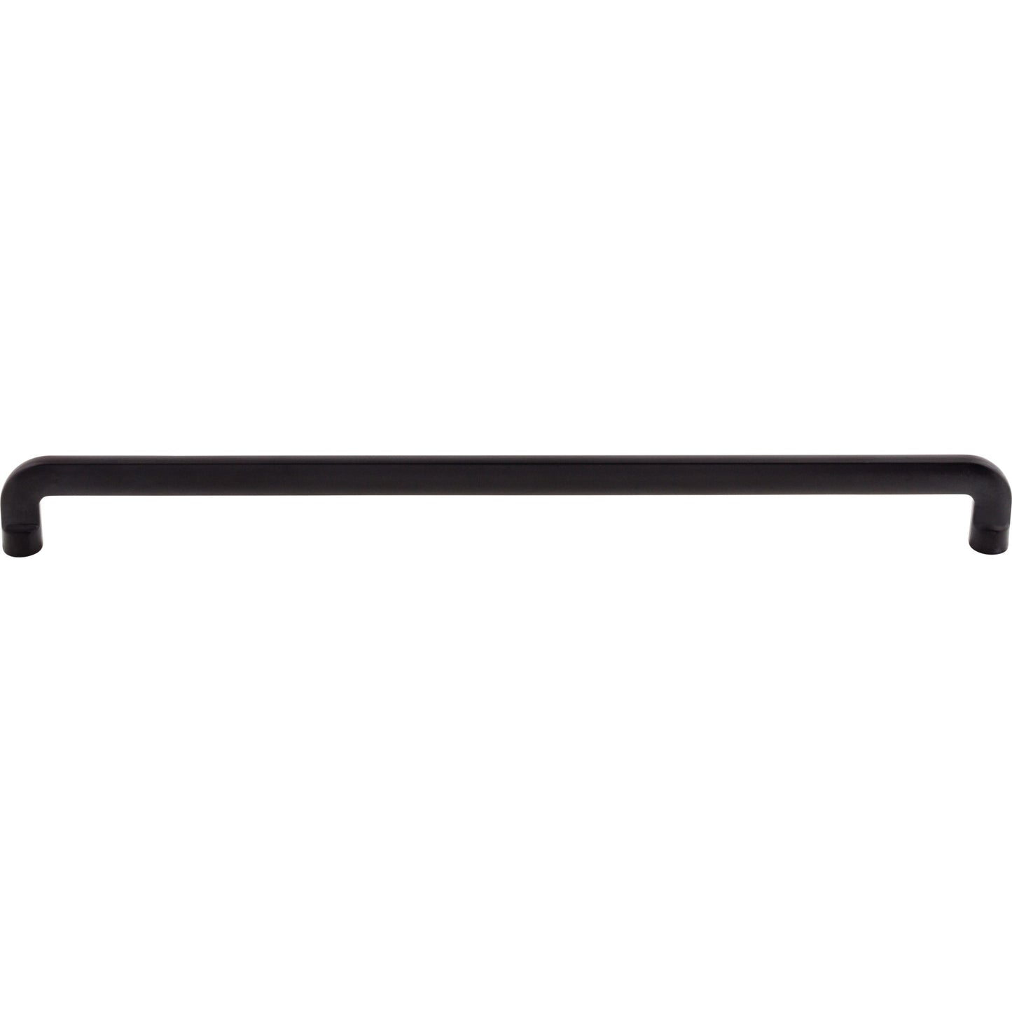 TOP KNOBS TK3046BLK Hartridge 12" Center to Center Bar Pull , Flat Black