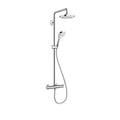 HANSGROHE 04698001 Croma Select E Showerpipe 180 2-Jet, 1.8 GPM - Chrome