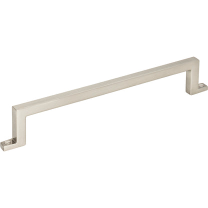 ATLAS 387-BRN Campaign 6 5/16" Center to Center Bar Pull - Brushed Nickel