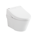 TOTO CWT4263084CMFG#MS Washlet+ Ap Wall-Hung Elongated Toilet And Washlet C5 And Duofit In-Wall 0.9 And 1.28 Gpf Dual-Flush Tank System - Matte Silver
