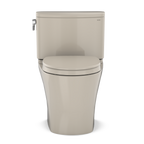 TOTO MS442124CUFG#03 Nexus 1G Two-Piece Elongated 1.0 Gpf Universal Height Toilet With Cefiontect And Ss124 Softclose Seat - Bone
