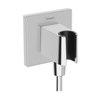HANSGROHE 26889001 FixFit E Wall Outlet with Handshower Holder - Chrome