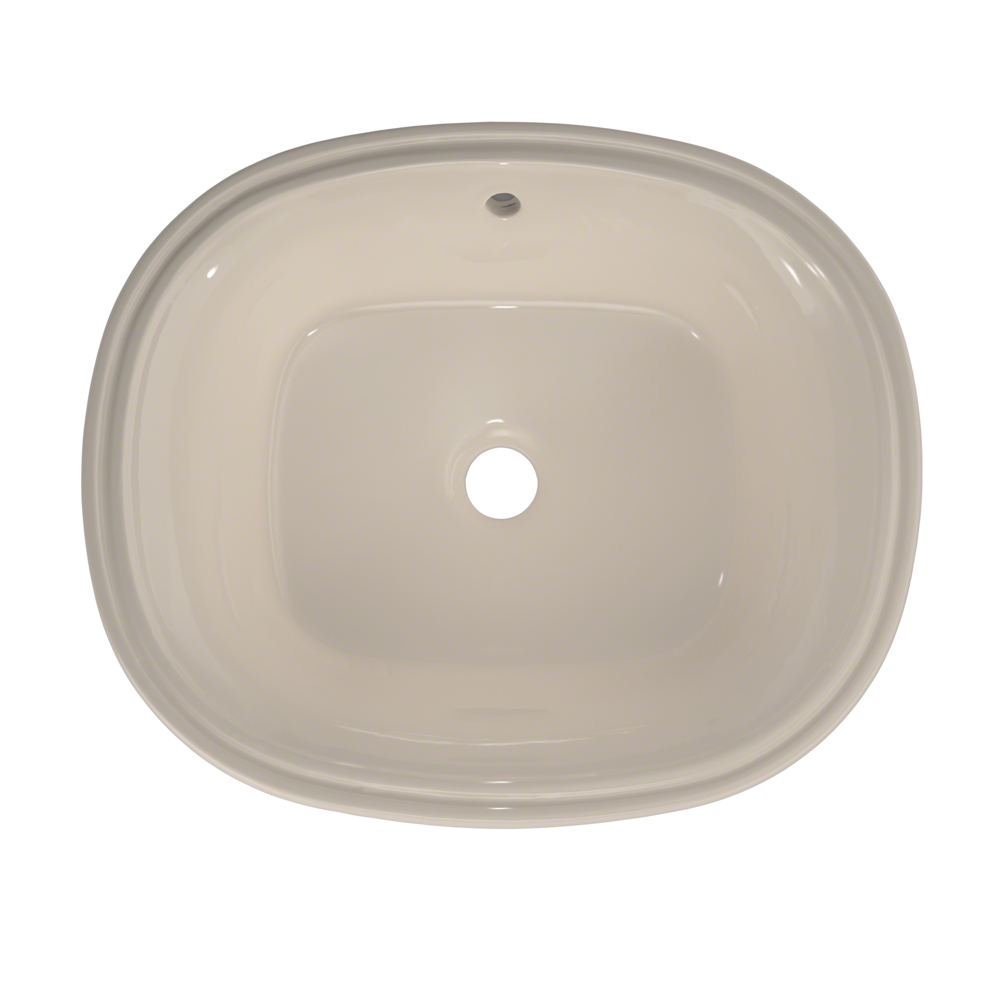 TOTO LT483G#03 Maris 17-5/8" X 14-9/16" Oval Undermount Bathroom Sink With Cefiontect - Bone