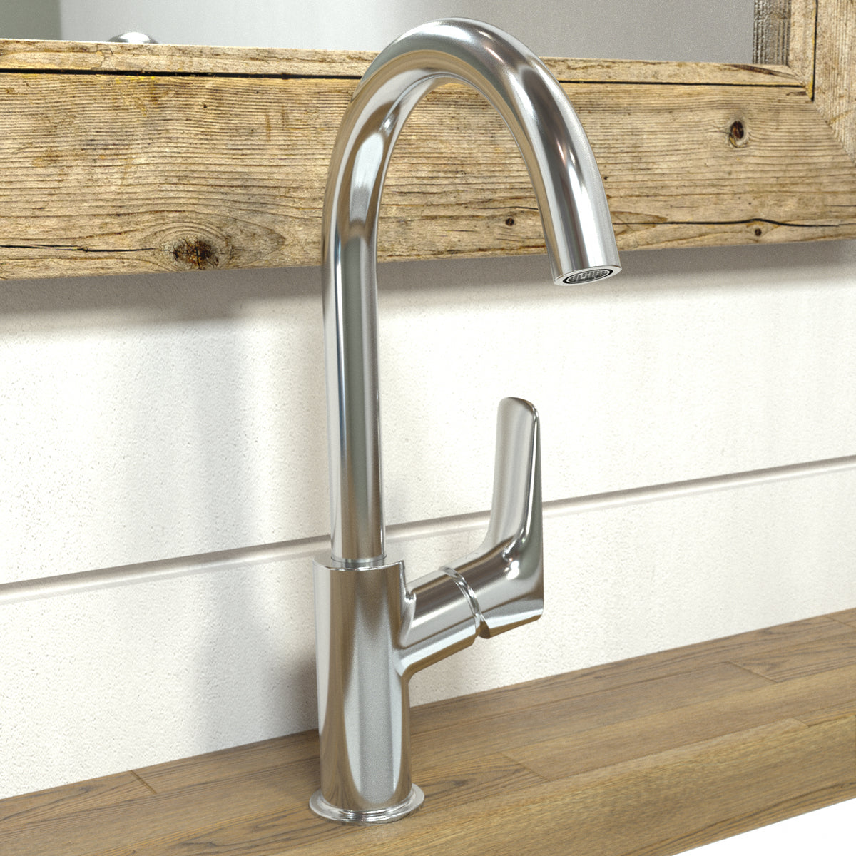 HANSGROHE 71130001 Logis Single-Hole Faucet 210 with Swivel Spout and Pop-Up Drain, 1.2 GPM - Chrome