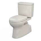 TOTO MS474124CUFG#11 Vespin Ii 1G Two-Piece Elongated 1.0 Gpf Universal Height Toilet With Cefiontect And Ss124 Softclose Seat - Colonial White