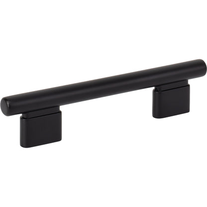 ATLAS A512-BL Holloway 3 3/4" Center to Center Bar Pull - Matte Black