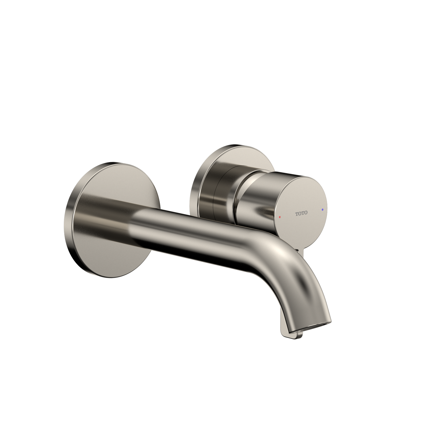 TOTO TLG11307U#PN GF 1.2 GPM Wall-Mount Single-Handle Bathroom Faucet with COMFORT GLIDE Technology , Polished Nickel