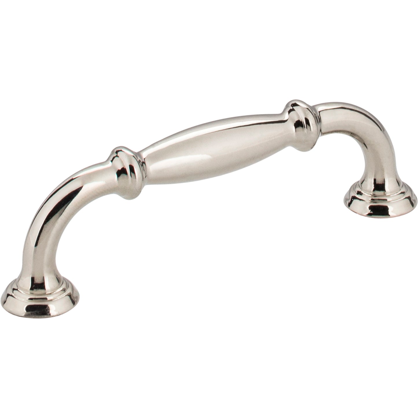 JEFFREY ALEXANDER 658-96NI Tiffany 96 mm Center-to-Center Bar Pull - Polished Nickel