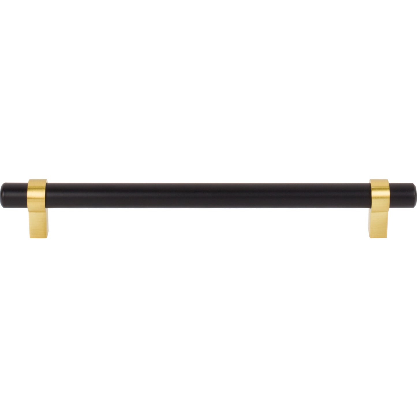 JEFFREY ALEXANDER 5192MBBG Key Grande 192 mm Center-to-Center Bar Pull - Matte Black w/Brushed Gold