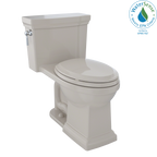 TOTO MS814224CEFG#03 Promenade Ii One-Piece Elongated 1.28 Gpf Universal Height Toilet With Cefiontect - Bone