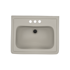 TOTO LPT532.4N#03 Promenade 24" X 19-1/4" Rectangular Pedestal Bathroom Sink For 4 Inch Center Faucets - Bone