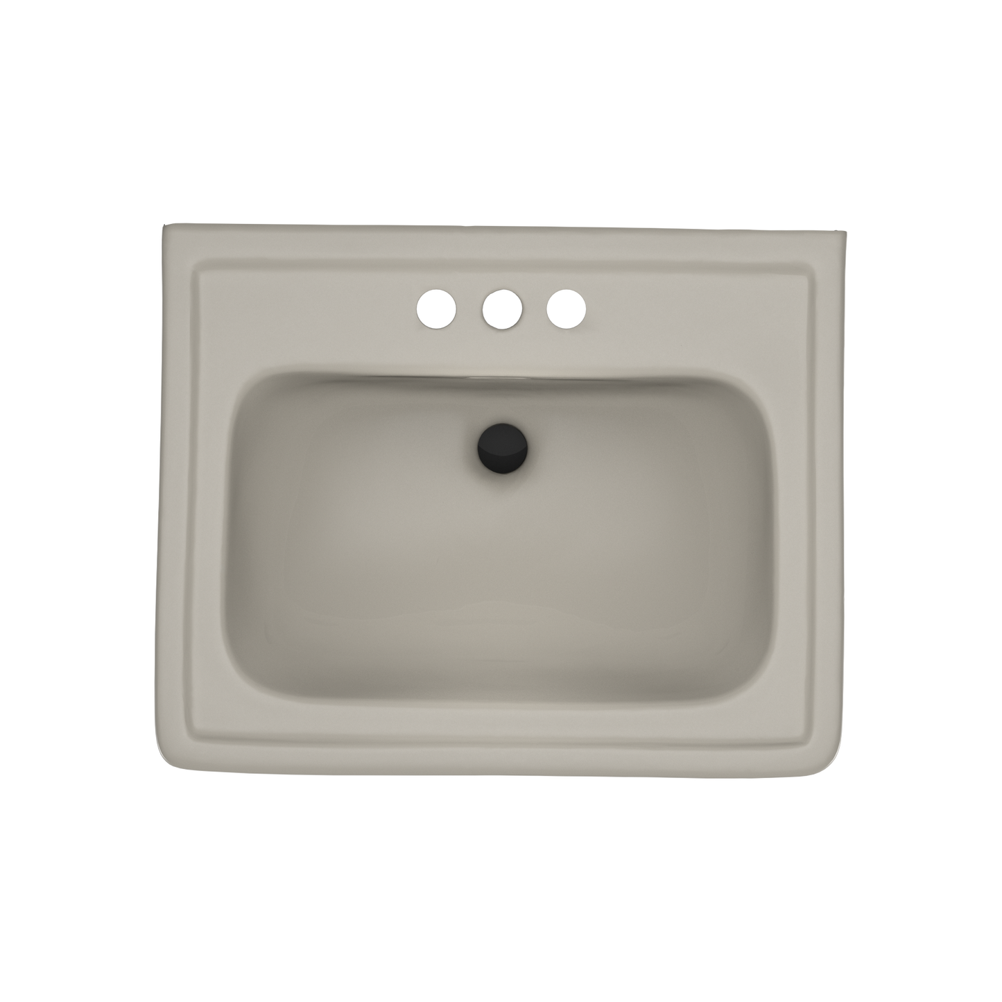 TOTO LPT532.4N#03 Promenade 24" X 19-1/4" Rectangular Pedestal Bathroom Sink For 4 Inch Center Faucets - Bone