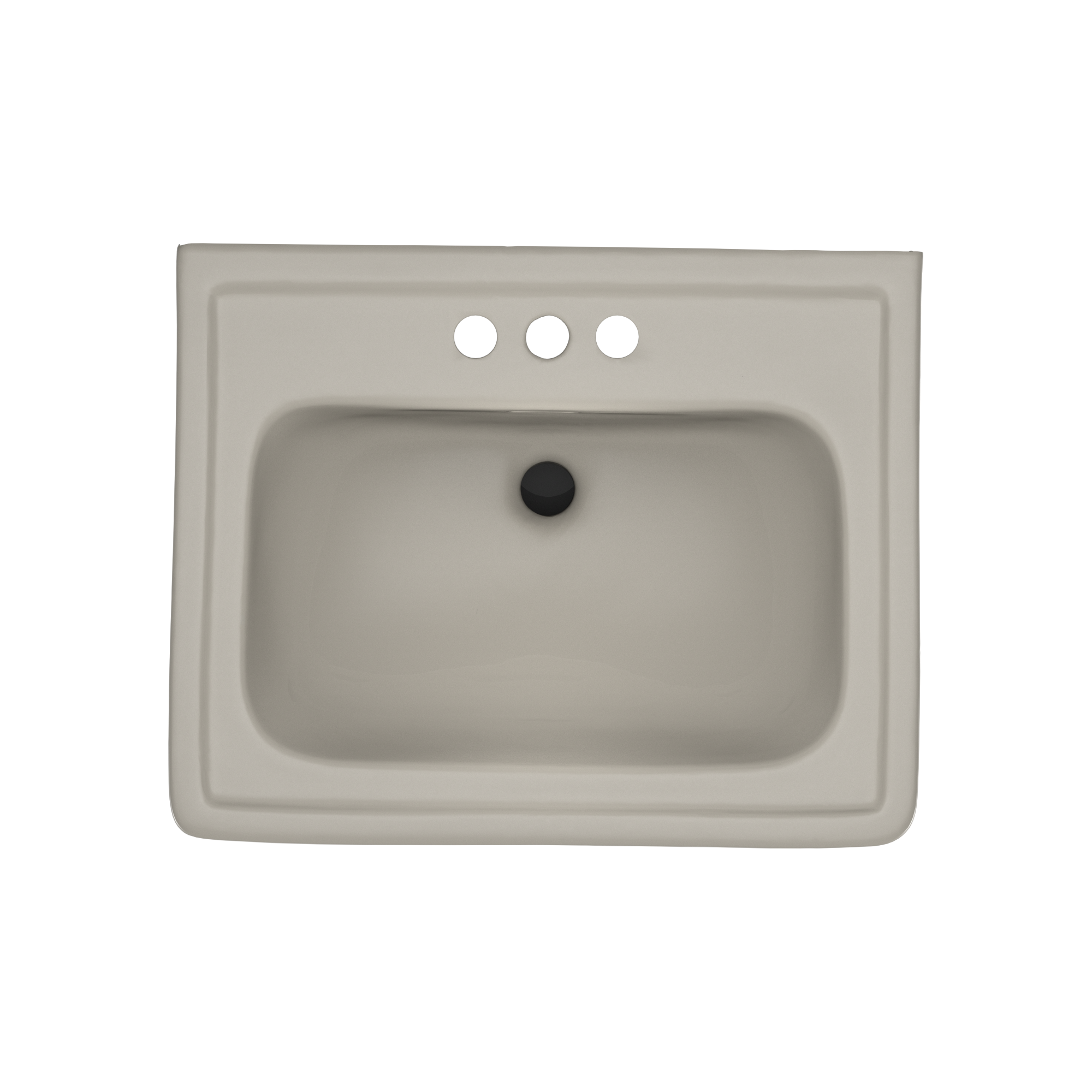 TOTO LPT532.4N#03 Promenade 24" X 19-1/4" Rectangular Pedestal Bathroom Sink For 4 Inch Center Faucets - Bone