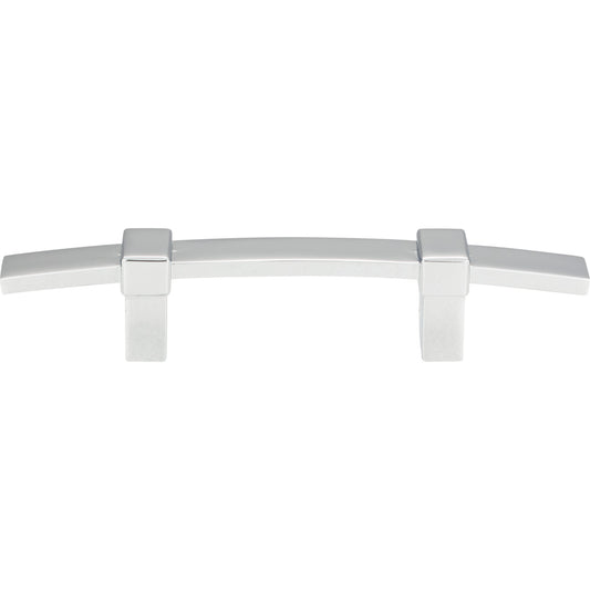 ATLAS 302-CH Buckle Up 3" Center to Center Bar Pull - Polished Chrome