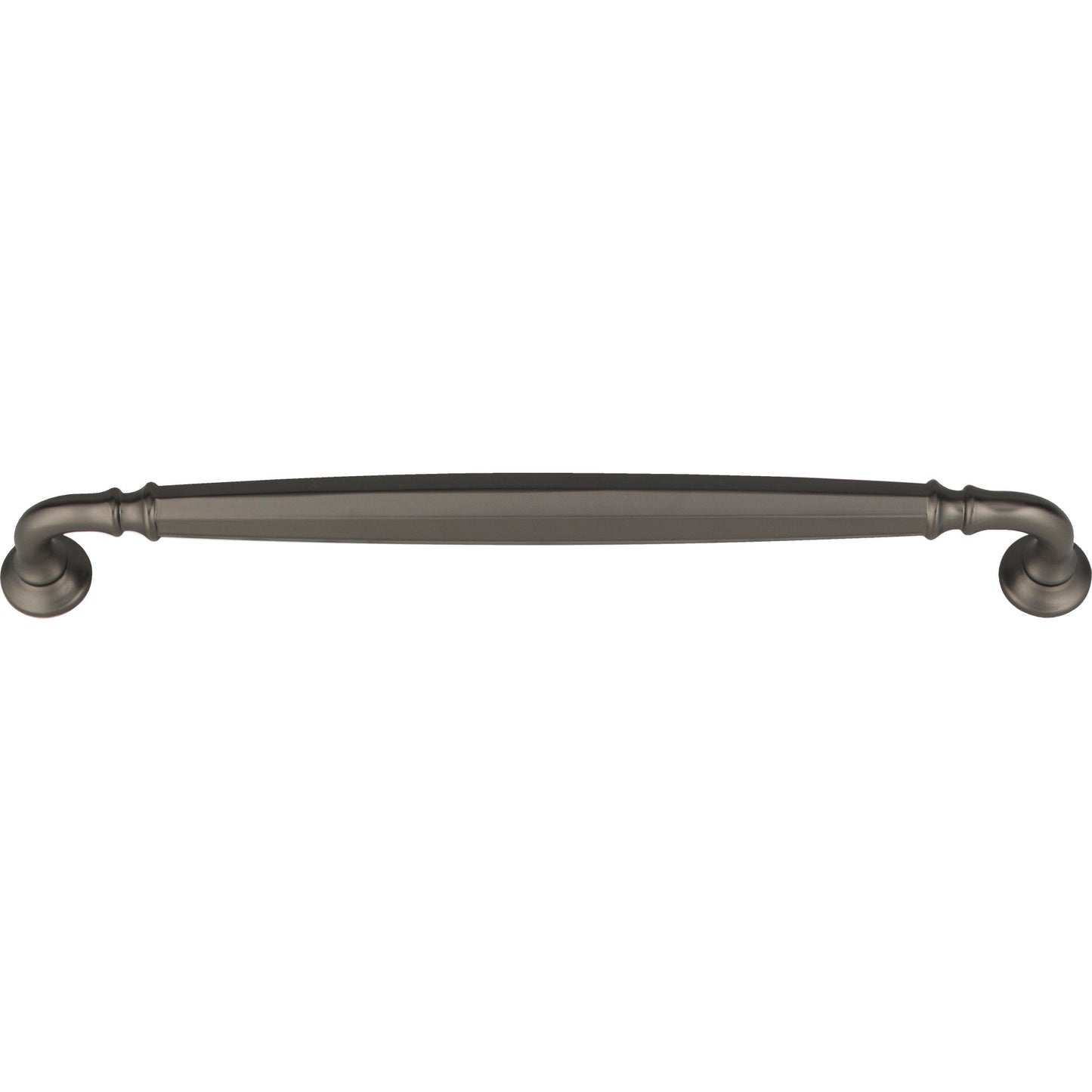 TOP KNOBS TK1055AG Barrow 8 13/16" Center to Center Bar Pull - Ash Gray