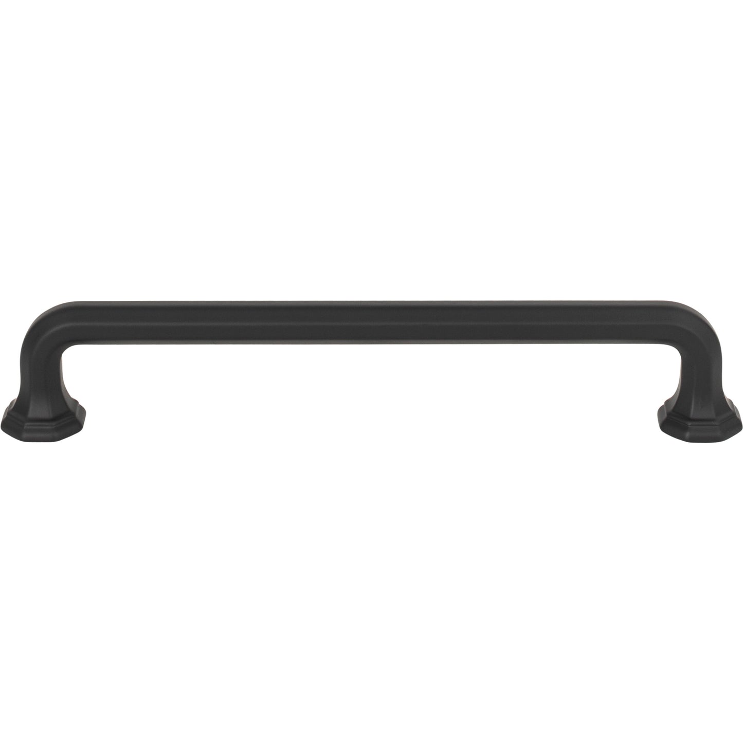 ATLAS 421-BL Royals 6 5/16" Center to Center Bar Pull , Matte Black