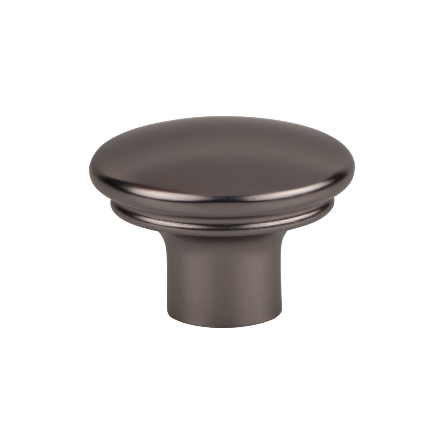 TOP KNOBS TK3051AG Julian 1 3/8" Length Oval Knob , Ash Gray