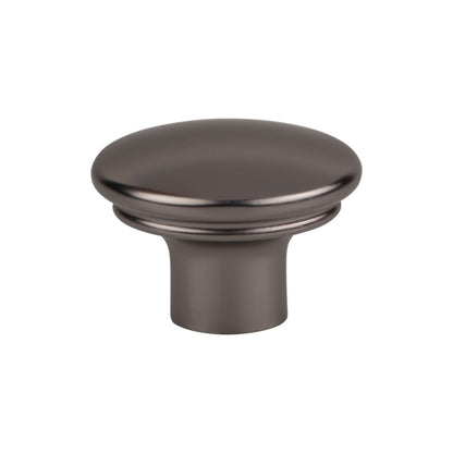TOP KNOBS TK3051AG Julian 1 3/8" Length Oval Knob - Ash Gray