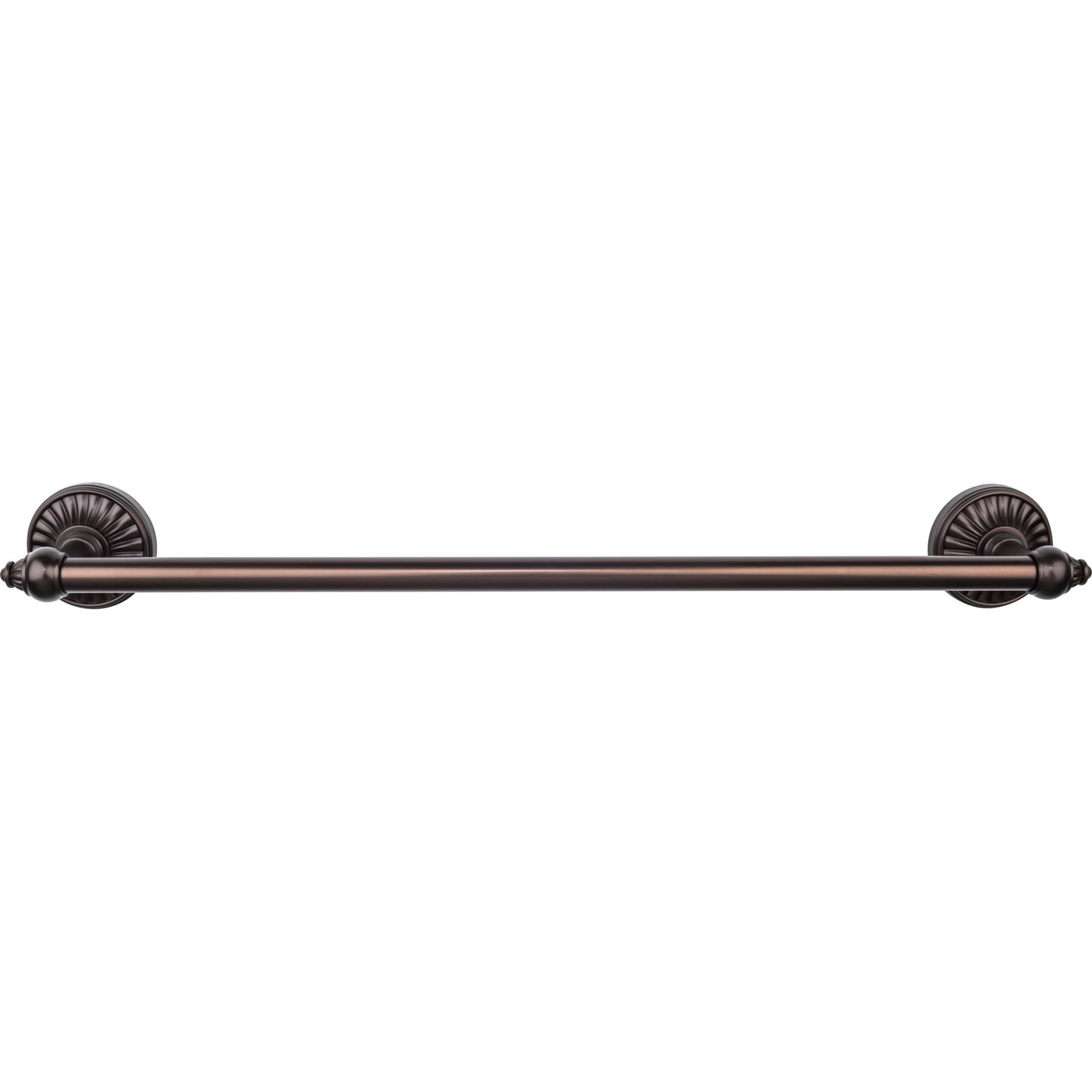 TOP KNOBS TUSC10ORB TOP BATH (R) Tuscany Bath Single 32 1/2" Wall Mounted  Towel Bar , Oil Rubbed Bronze