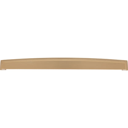 JEFFREY ALEXANDER 141-305SBZ Renzo 305 mm Center-to-Center Cup/Bin Pull - Satin Bronze