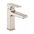 HANSGROHE 32527821 Metropol Single-Hole Faucet 110 with Lever Handle and Pop-Up Drain, 0.5 GPM - Brushed Nickel
