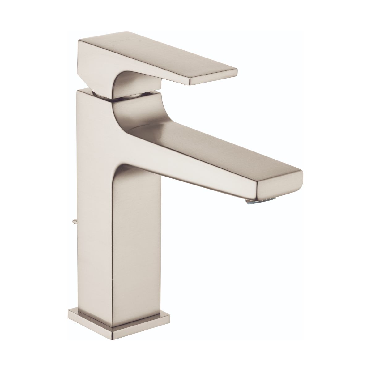 HANSGROHE 32527821 Metropol Single-Hole Faucet 110 with Lever Handle and Pop-Up Drain, 0.5 GPM - Brushed Nickel