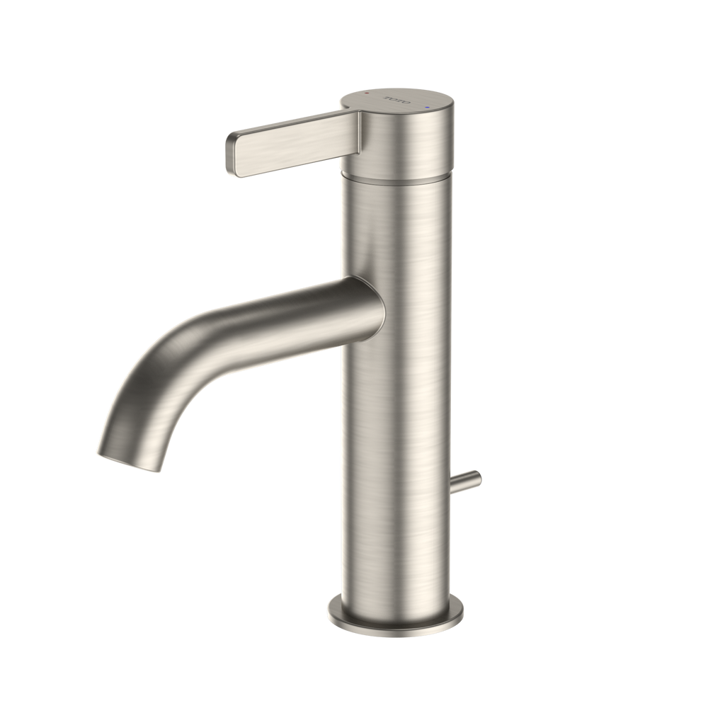 TOTO TLG11301U#BN Gf Series 1.2 Gpm Single Handle Bathroom Sink Faucet With Comfort Glide Technology And Drain Assembly - Brushed Nickel