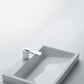 TOTO LT171G#01 Kiwami Renesse Design I Rectangular Fireclay Vessel Bathroom Sink with CEFIONTECT for Single Hole Faucets , Cotton White