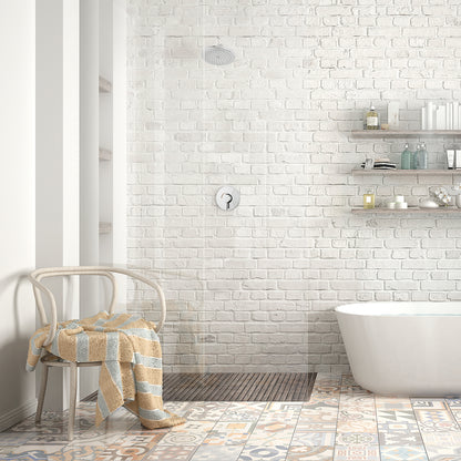 HANSGROHE 04909000 Chrome Croma Modern Shower Set 2 GPM