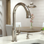 HANSGROHE 04215830 Talis C HighArc Kitchen Faucet, 2-Spray Pull-Down, 1.75 GPM - Polished Nickel
