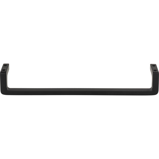 ATLAS A404-BL Logan 7 9/16" Center to Center Bar Pull - Matte Black