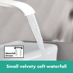 HANSGROHE 75030701 Vivenis Single-hole Faucet 210 with Swivel Spout and Pop-Up Drain, 1.2 GPM - Matte White