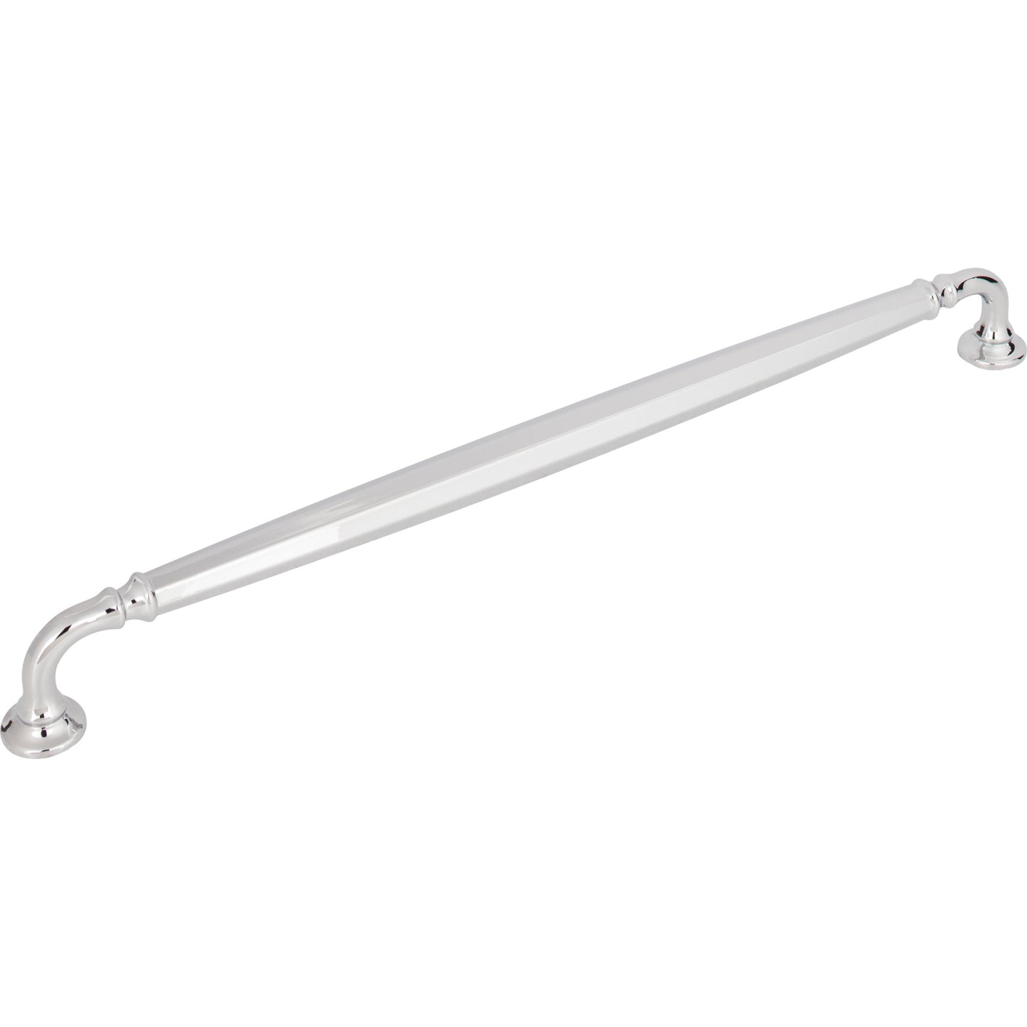 TOP KNOBS TK1056PC Barrow 12" Center to Center Bar Pull - Polished Chrome