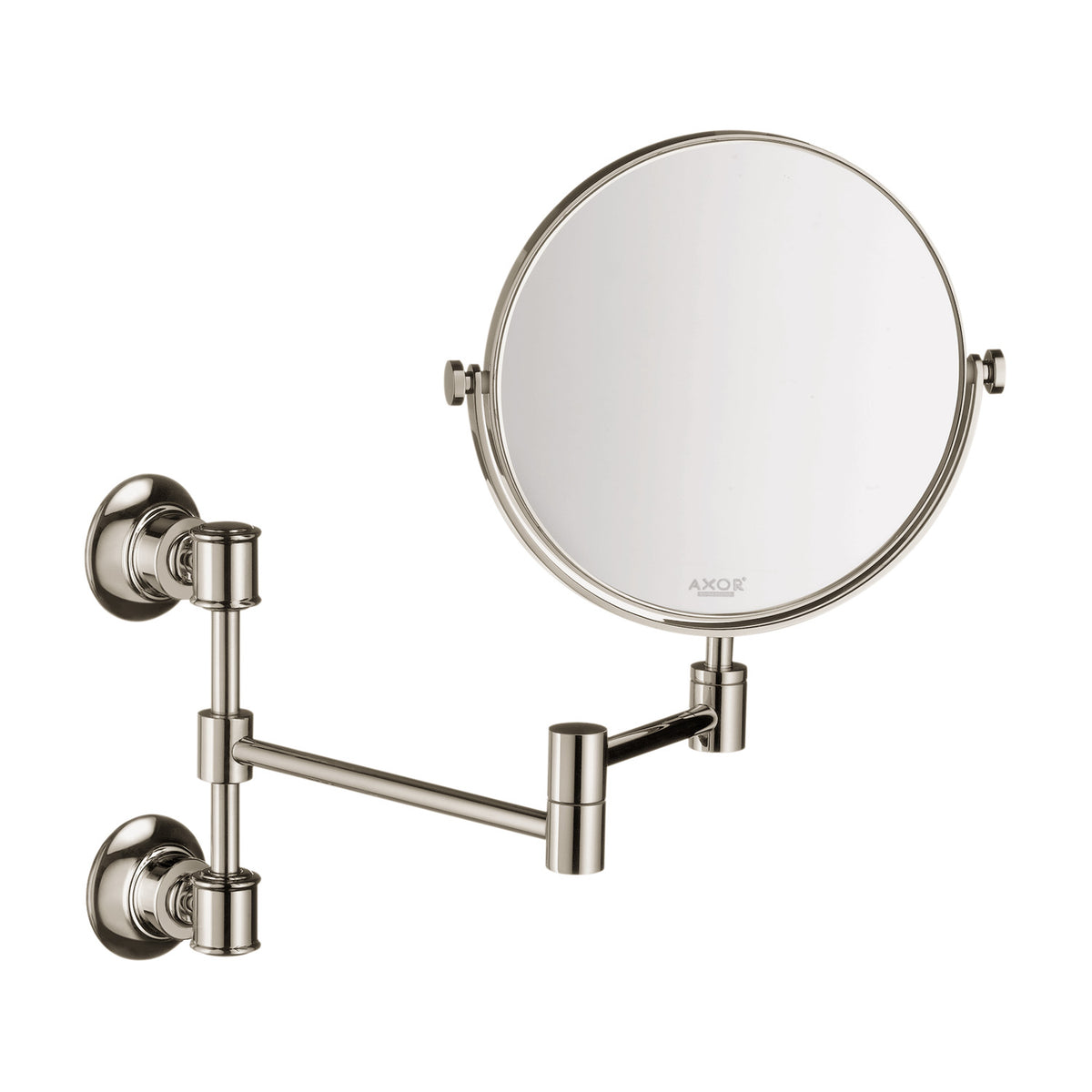 AXOR 42090830 Montreux Shaving Mirror - Polished Nickel
