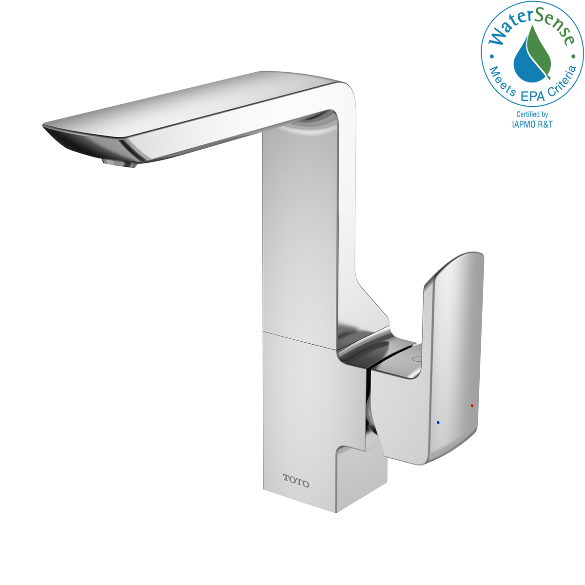 TOTO TLG02309U#CP Gr Series 1.2 Gpm Single Side Handle Bathroom Sink Faucet With Comfort Glide Technology And Drain Assembly - Polished Chrome